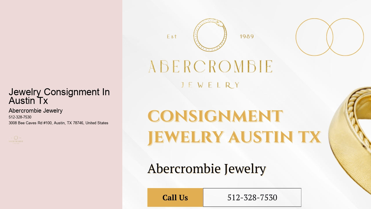 Jewelry Consignment In Austin Tx