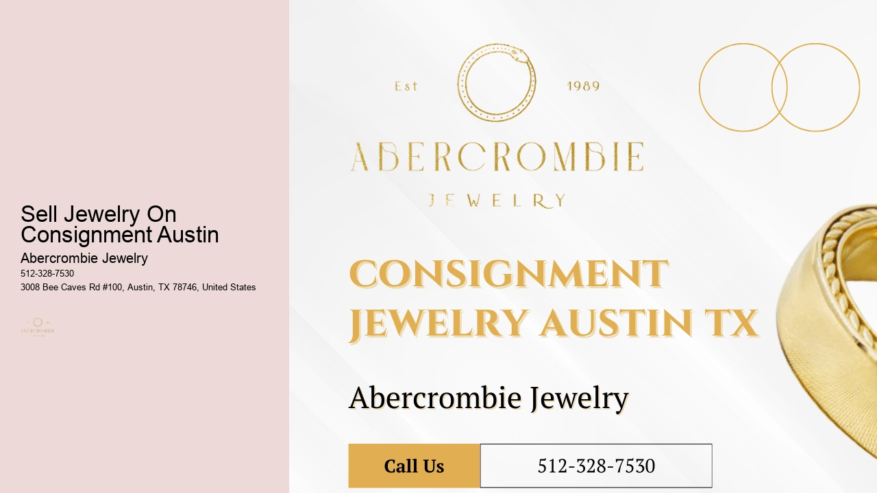 Sell Jewelry On Consignment Austin