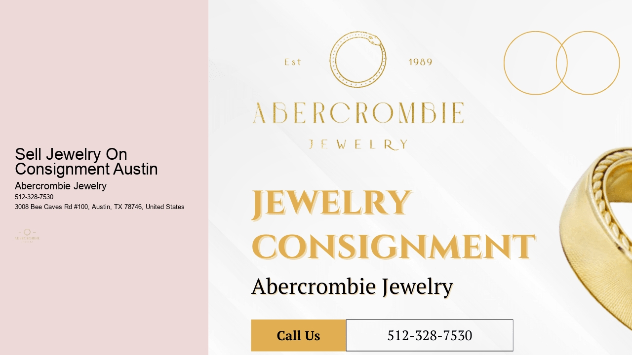 Sell Jewelry On Consignment Austin